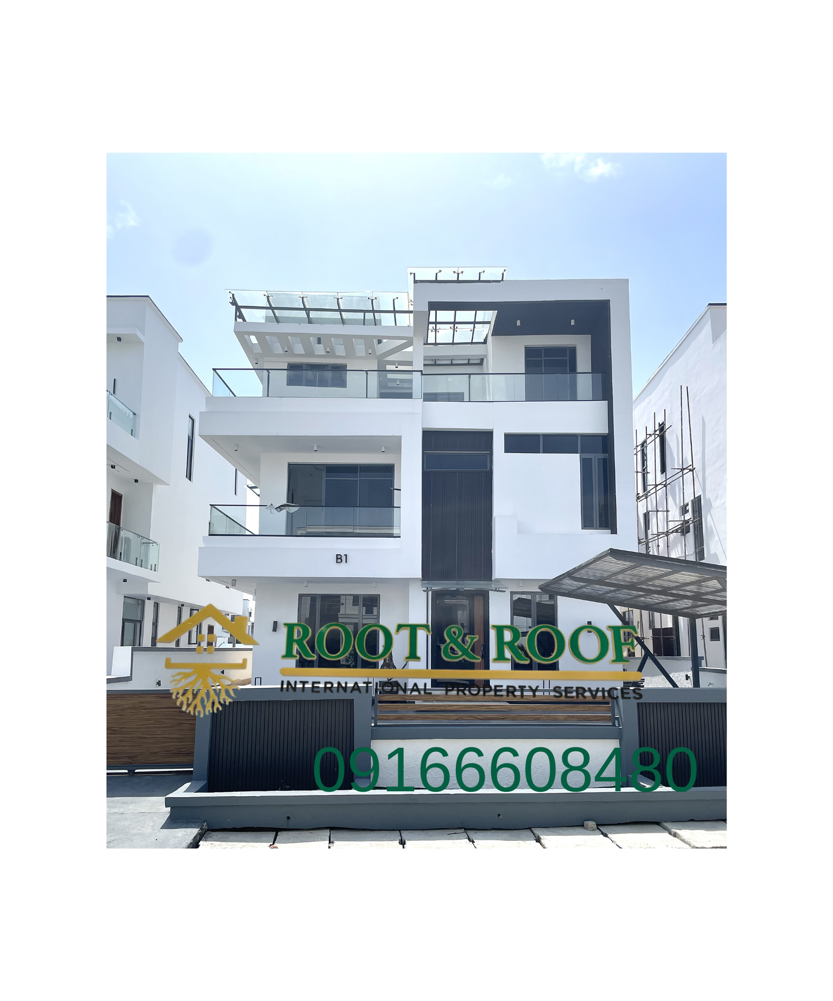 Classic 6 Bedroom Fully Detached Duplex